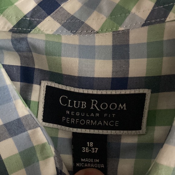 Lightweight, checked shirt from Club Room - Picture 2 of 3